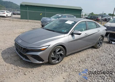 2024 Hyundai Elantra Limited из США, поврежденный, VIN KMHLP4DG7RU677507